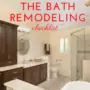 A Comprehensive Bathroom Remodel Checklist