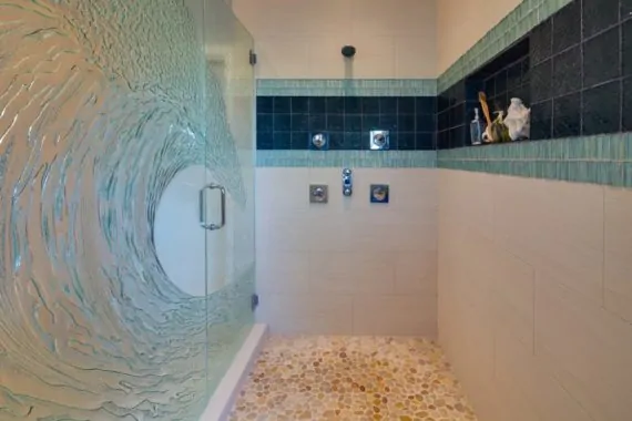 custom bathroom shower