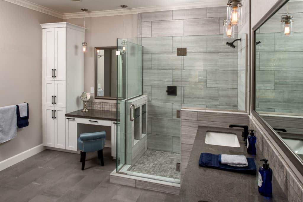 Contemporary vs Traditional Bathroom  Remodel  Remodel  Works