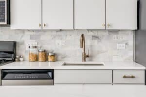 What tiles are on trend for kitchens