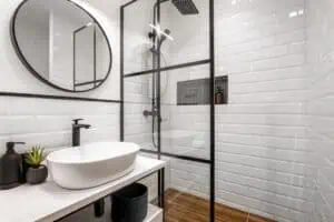 What is the most popular tile for bathrooms
