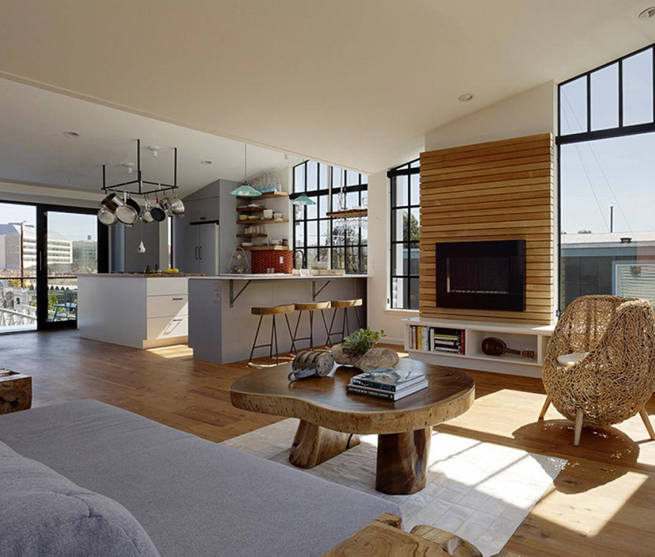modern room addition in San Diego