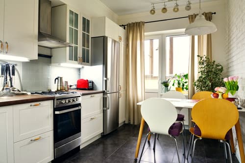 how can I use vertical space in a small kitchen